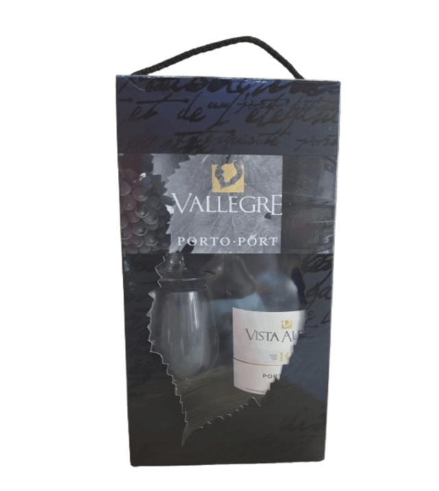 Vallegre ensemble avec tasse-Vista Alegre - 10 Years Aged Tawny Porto-Port