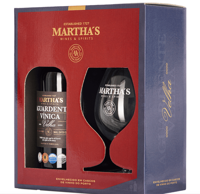 Martha&#039;s - Aguardente Vínica Velha Pack